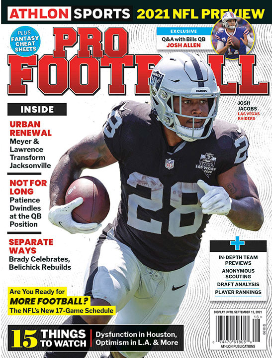 Athlon Sports' 2021 Pro Football Magazine - Las Vegas Raiders