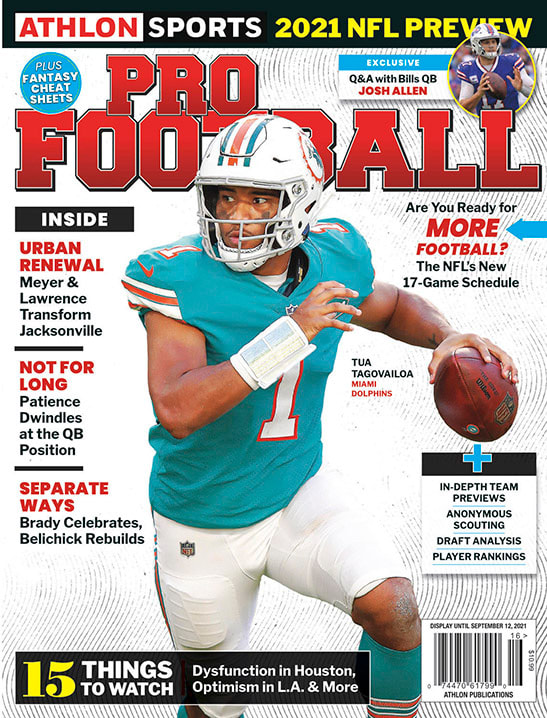Athlon Sports' 2021 Pro Football Magazine - Miami Dolphins