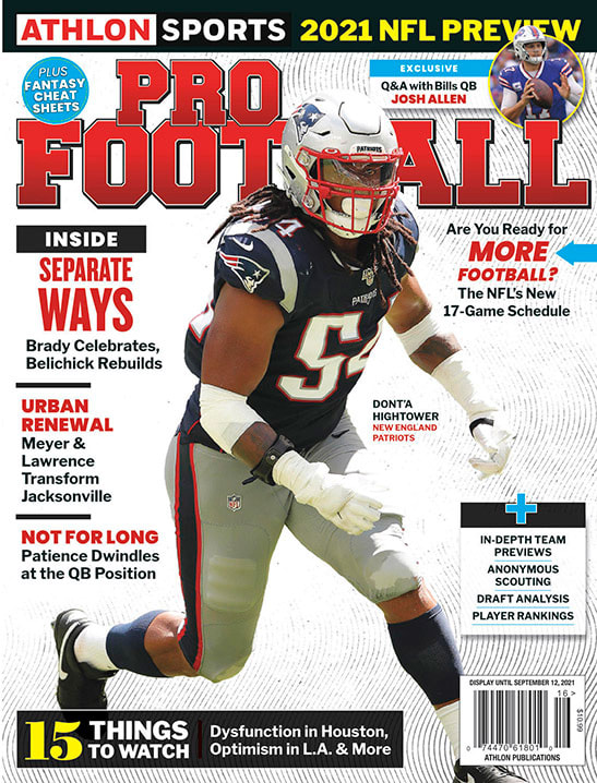 Athlon Sports' 2021 Pro Football Magazine - New England Patriots