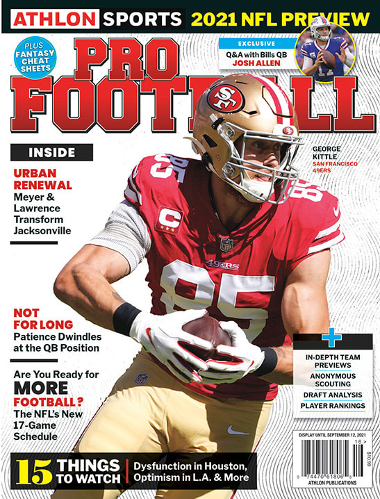 Athlon Sports' 2021 Pro Football Magazine - San Francisco 49ers