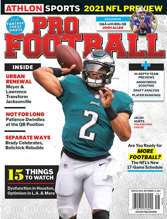 Athlon Sports' 2021 Pro Football Magazine - Philadelphia Eagles