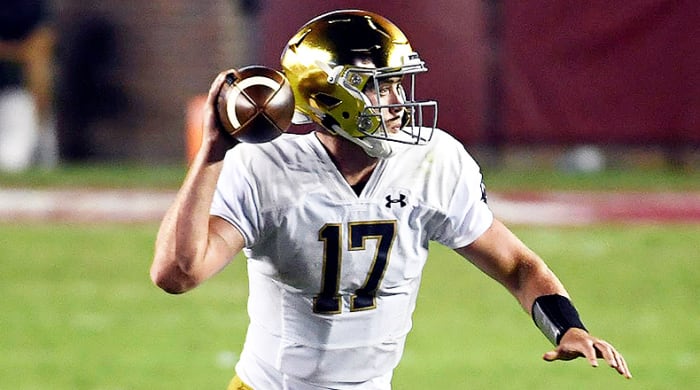 Jack Coan, Notre Dame Fighting Irish Football