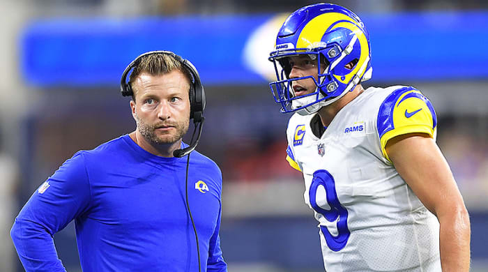 Sean McVay and Matthew Stafford, Los Angeles Rams