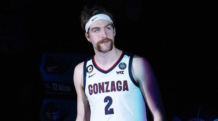 Drew Timme, Gonzaga Bulldogs Basketball at 2021 NCAA Tournament Final Four