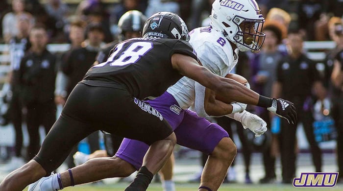 Kris Thornton, James Madison Dukes Football vs. Weber State Wildcats