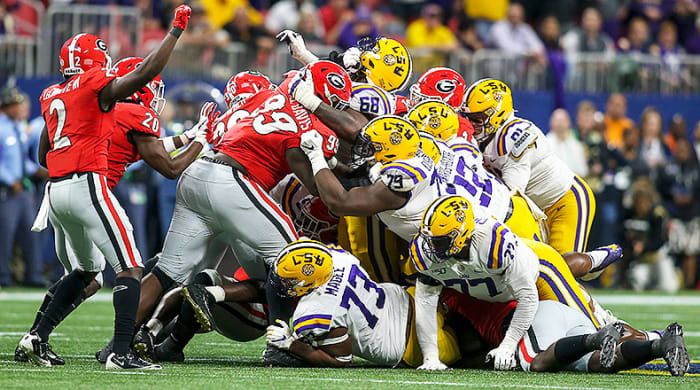 Georgia Bulldogs vs. LSU Tigers, 2019 SEC Championship Game