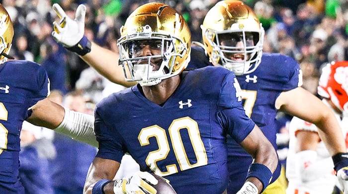 Benjamin Morrison, Notre Dame Fighting Irish Football