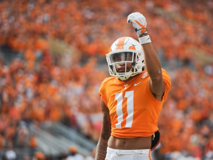 2023 NFL Draft: Tennessee WR Jalin Hyatt To Meet With Giants - Athlon ...