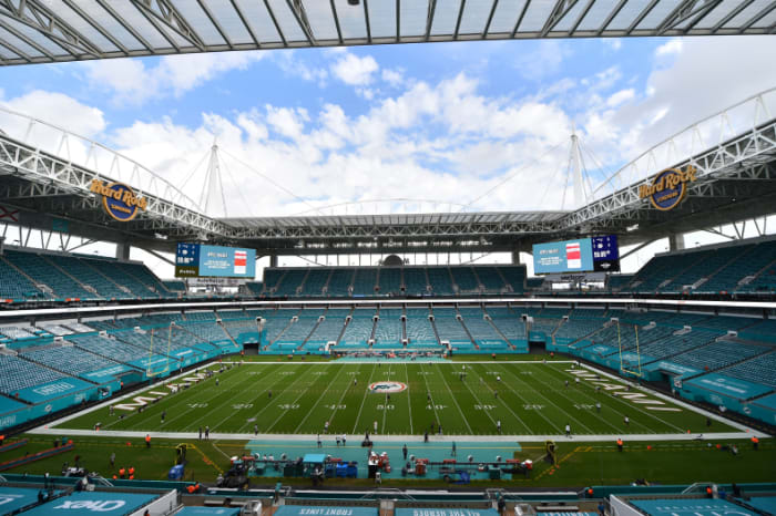 Hard Rock Stadium, home of the Miami Dolphins