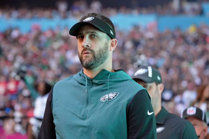 Philadelphia Eagles' Nick Sirianni Praises Coordinators Following 34-29 ...