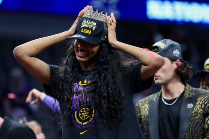 Angel Reese Reacts To Shaquille O'Neal Calling Her Greatest LSU Athlete ...