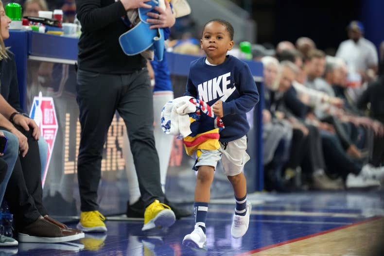 Draymond Green's Adorable Son Calls Him Out During Press Conference ...