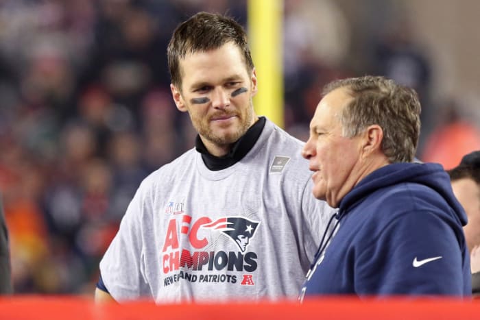 Tom Brady Says Bill Belichick Texted Him Right After Winning Super Bowl ...