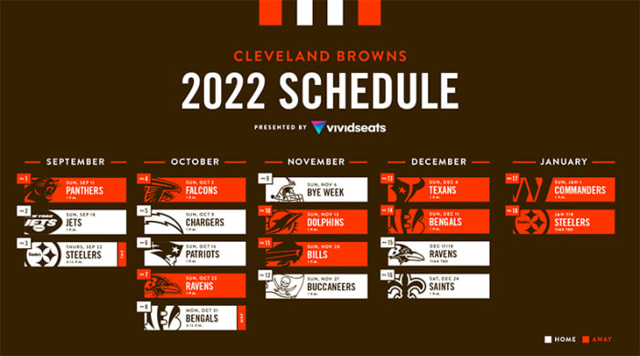 Cleveland Browns Schedule 2022 Athlon Sports