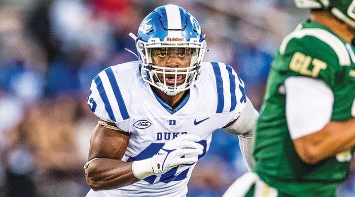 Shaka Heyward, Duke Blue Devils Football