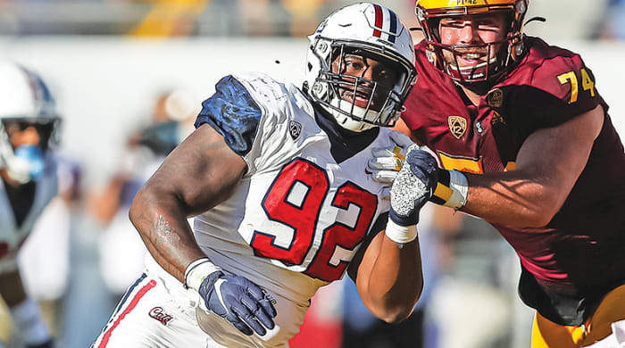 Kyon Barrs, Arizona Wildcats Football