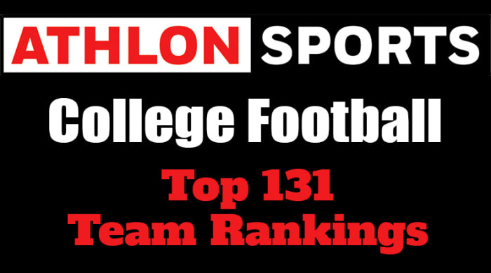 Athlon Sports' College Football Top 131 Rankings