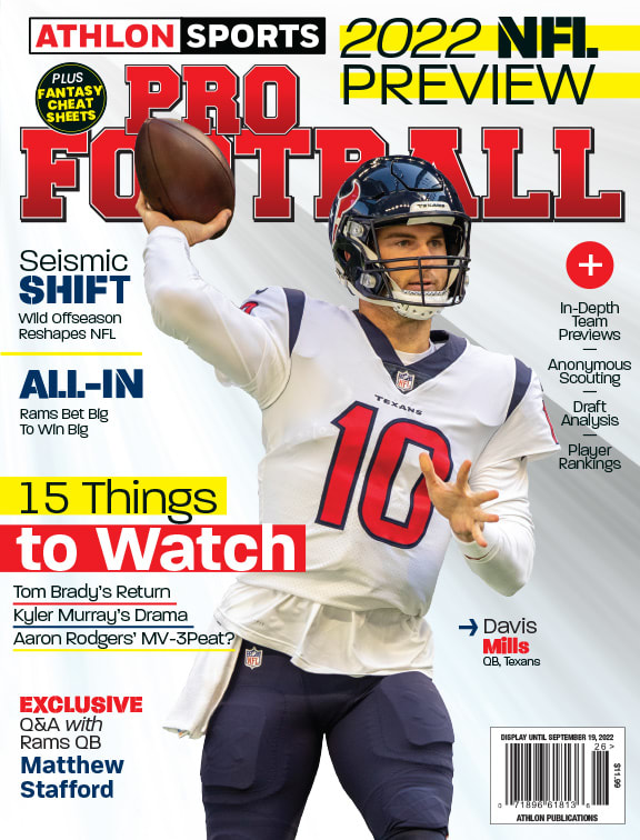 Athlon Sports 2022 NFL Preview Magazine (Houston Texans)