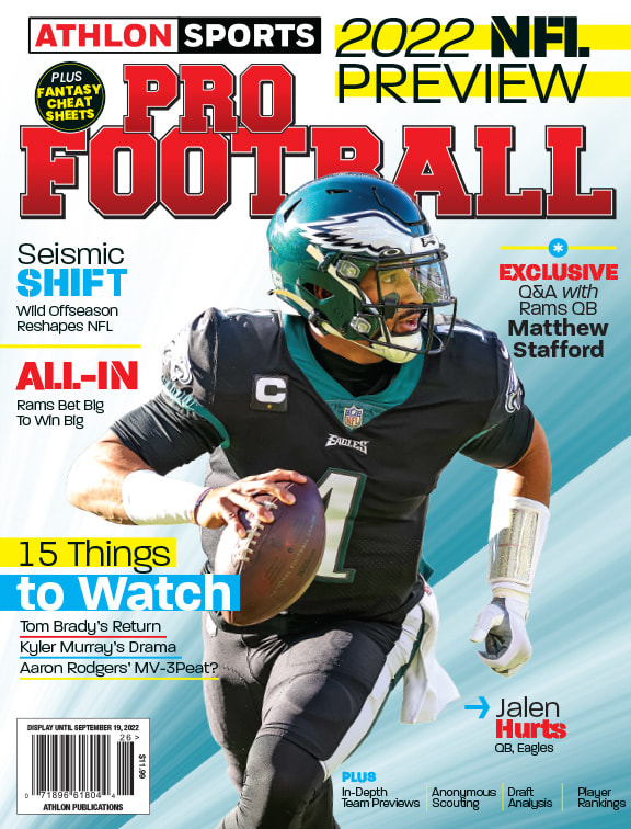 Athlon Sports 2022 NFL Preview Magazine (Philadelphia Eagles)