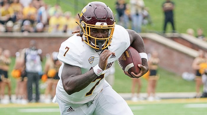 Lew Nichols III, Central Michigan Chippewas Football