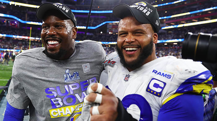 Von Miller and Aaron Donald, Super Bowl LVI