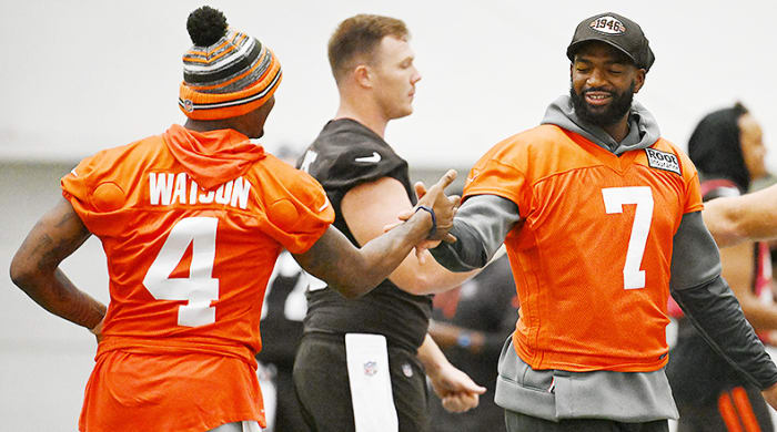 Deshaun Watson and Jacoby Brissett, Cleveland Browns