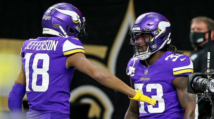 Justin Jefferson and Dalvin Cook, Minnesota Vikings