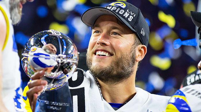 Los Angeles Rams Quarterback Matthew Stafford Talks Super Bowl Triumph ...