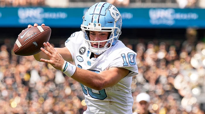Drake Maye, North Carolina Tar Heels Football