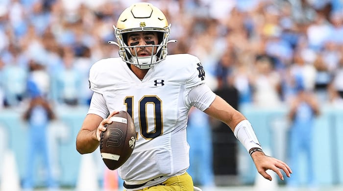 Drew Pyne, Notre Dame Fighting Irish Football