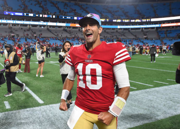 Jimmy Garoppolo's Raiders Contract Details Emerge, per Report