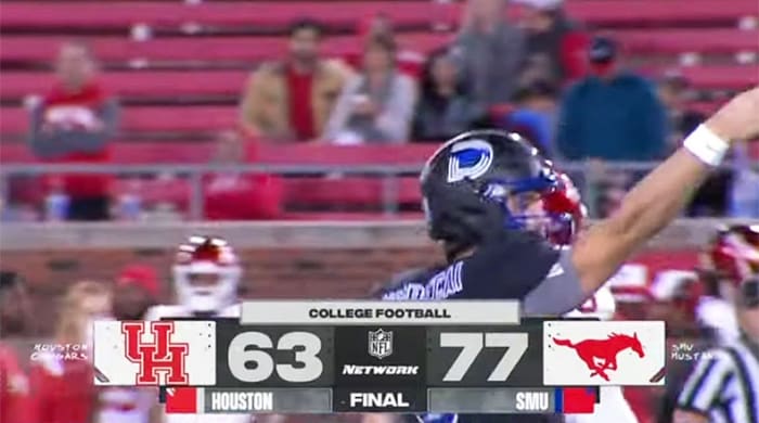 Houston Cougars vs. SMU Mustangs Football on Nov. 5, 2022