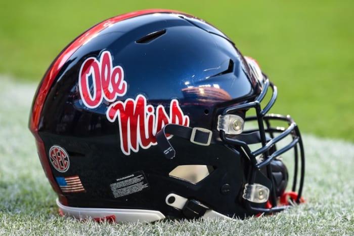 Ole Miss helmet