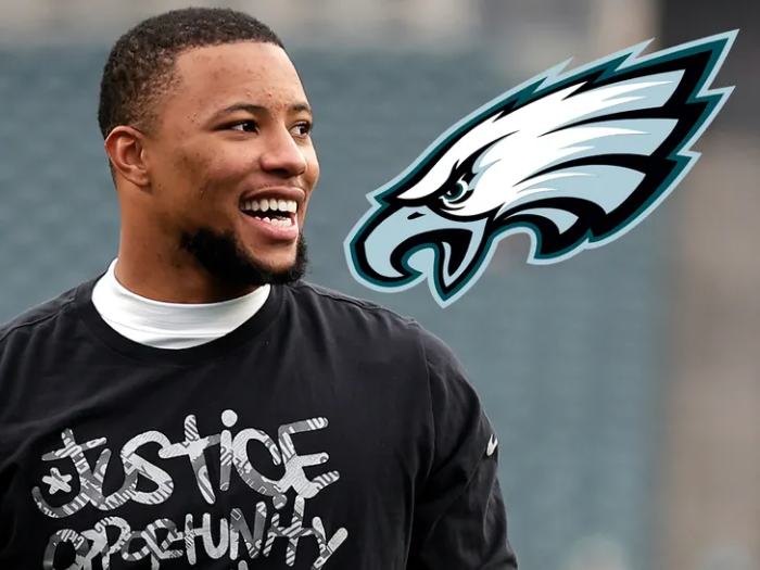 Philadelphia Eagles Punishment For Saquon Barkley Tampering Signing ...