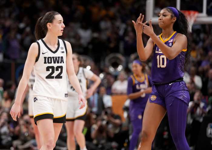 WNBA Fans Bashing Caitlin Clark After Angel Reese Interview - Athlon Sports