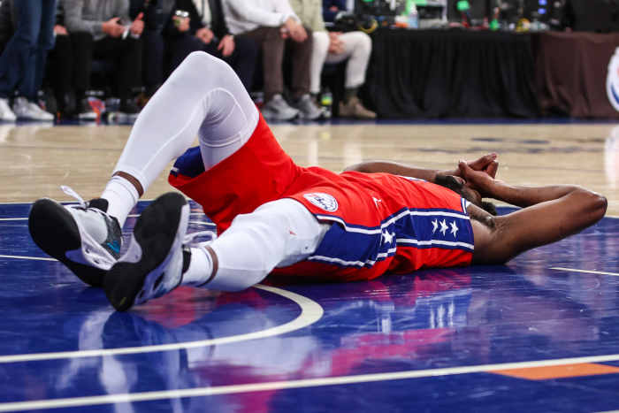 Joel Embiid 'Ready to Go' After Injury Scare vs. New York Knicks - All ...