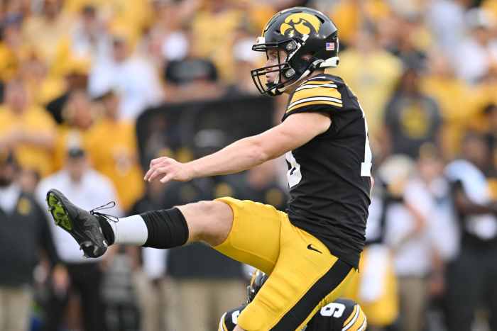 Bears Take Beloved Iowa Punter Tory Taylor In Fourth Round - Athlon Sports