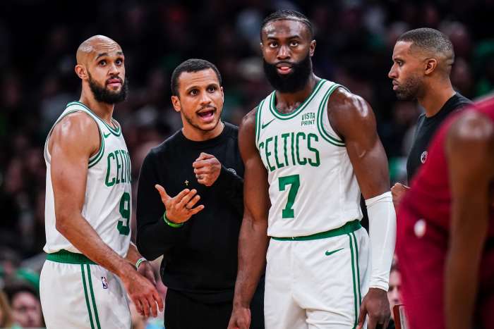 Jaylen Brown Responds To Max Strus' Controversial Play After Celtics 