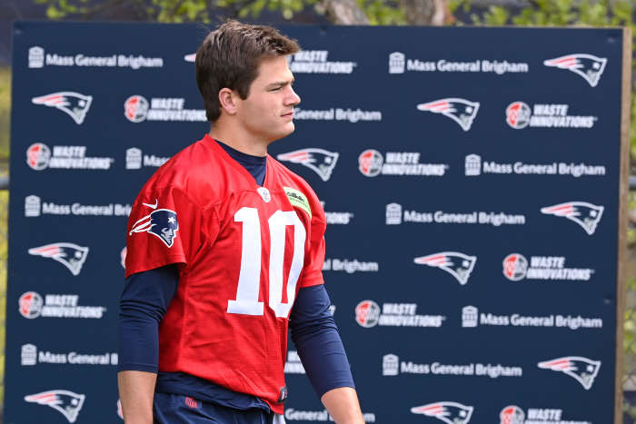 Patriots Jerod Mayo, Eliot Wolf Reveal Drake Maye ‘Support’ Plan ...