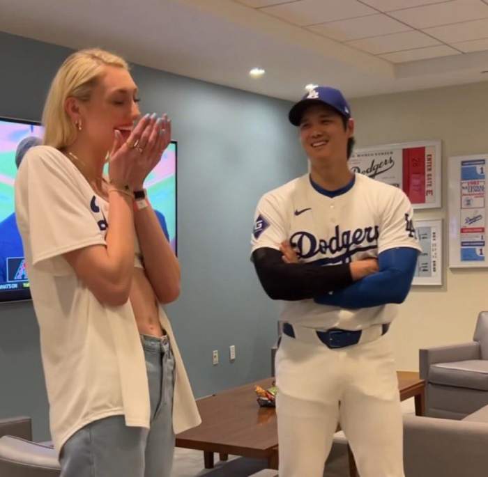 WNBA Rookie Cameron Brink's Interaction with Shohei Ohtani Goes Viral ...