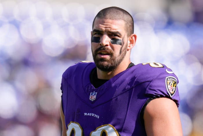 Baltimore Ravens tight end Mark Andrews