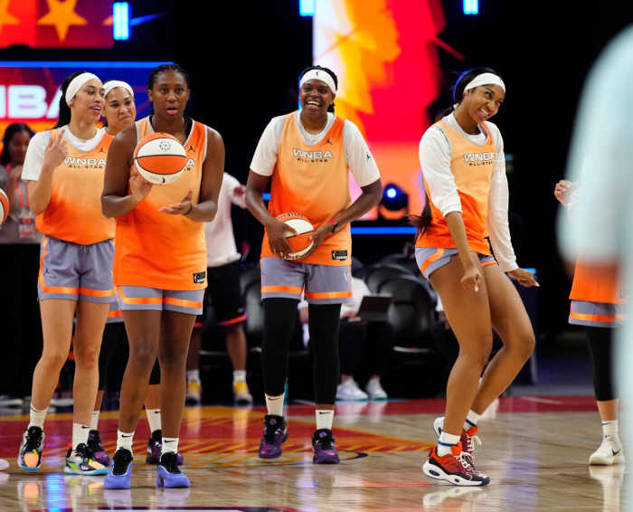 Angel Reese's WNBA All-Star Game Teammates Are Arguing Over Reese's ...