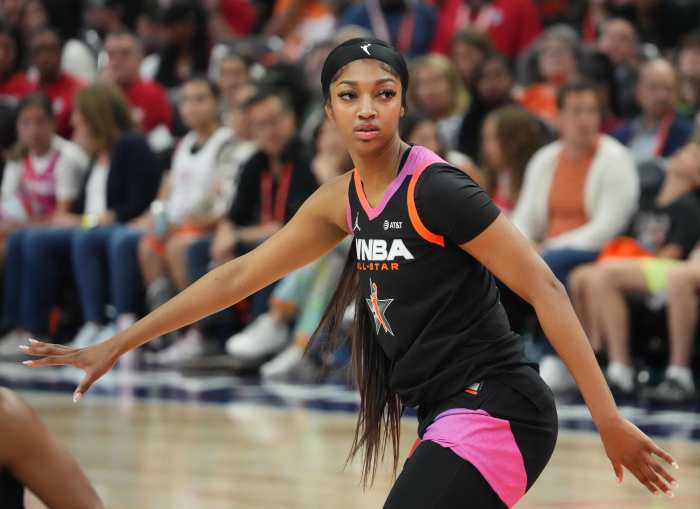 Angel Reese Goes Viral for Sitting Courtside at Team USA-Germany Game ...