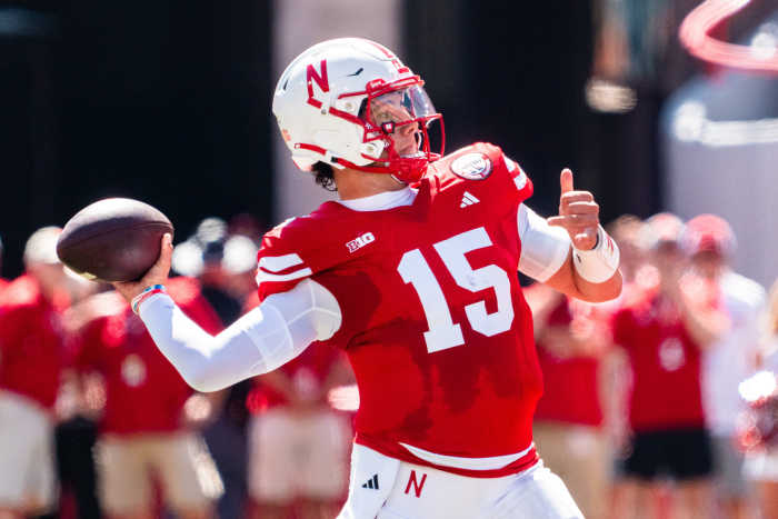 Nebraska Huskers QB Dylan Raiola named Big Ten Freshman of the Week ...