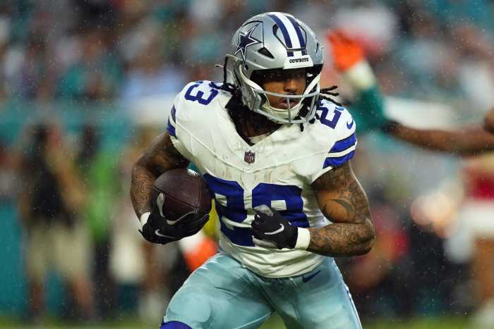 Dallas Cowboys' Rico Dowdle Reveals Challenge Vs. Baltimore Ravens ...