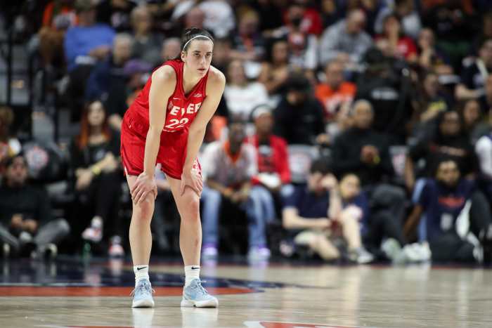 Indiana Fever guard Caitlin Clark (22)