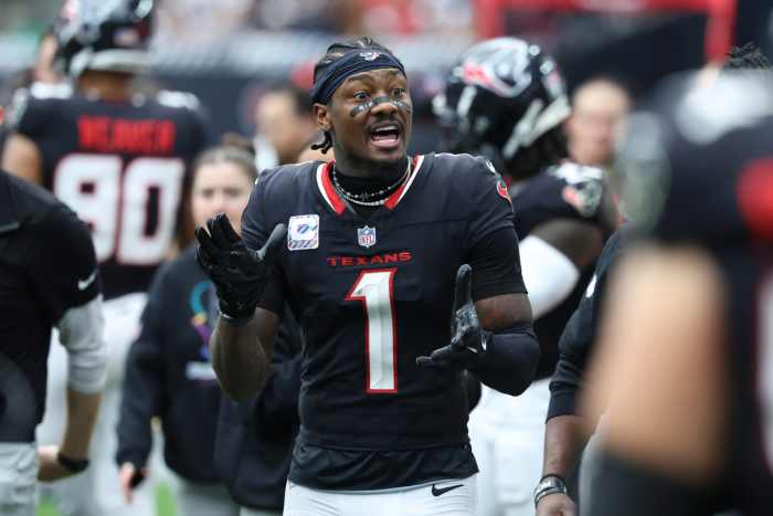 Stefon Diggs opens up about how he felt playing against the Buffalo Bills on Sunday after the Houston Texans win.