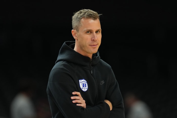 Duke Blue Devils head coach Jon Scheyer.