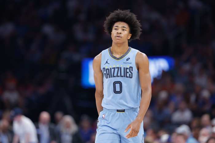 Memphis Grizzlies forward Jaylen Wells (0)
