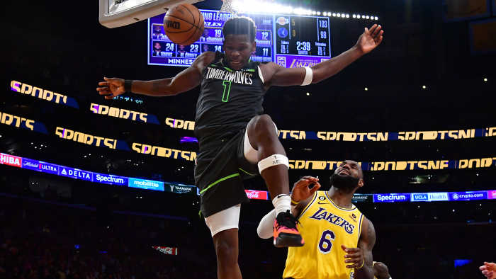Anthony Edwards, LeBron James